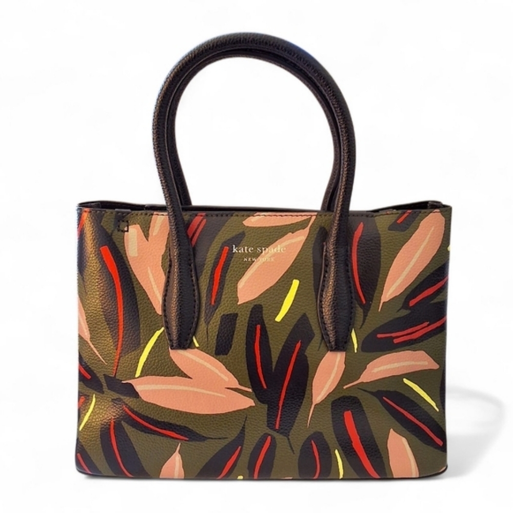 Kate Spade Medium Flora Print Satchel (2019 Collection)